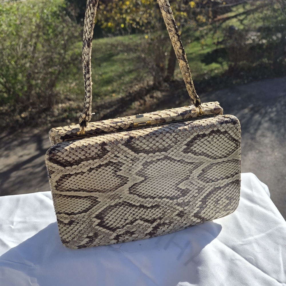 Vintage Python Bag